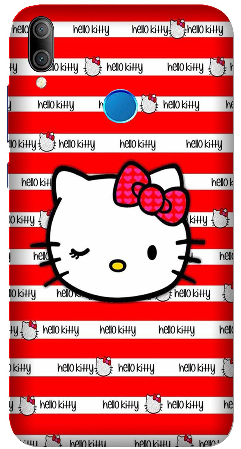 Hello Kitty Mobile Back Case for Realme 3 Pro  (Design - 364)