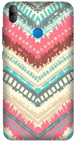 Pattern Mobile Back Case for Realme 3 Pro(Design - 368)