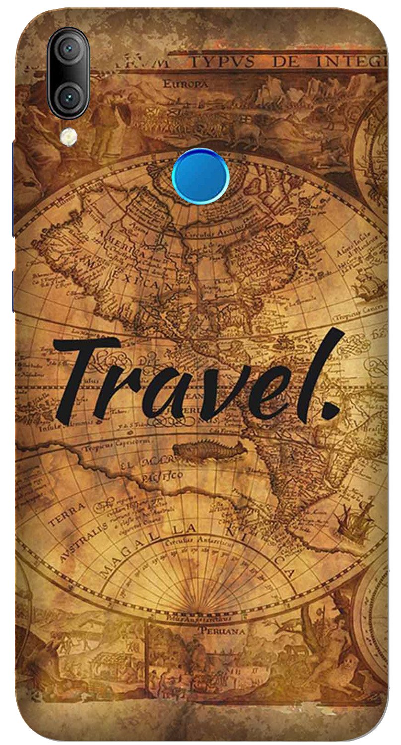 Travel Mobile Back Case for Redmi 7  (Design - 375)