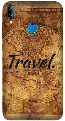 Travel Mobile Back Case for Realme 3i  (Design - 375)