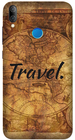 Travel Mobile Back Case for Realme 3 Pro(Design - 375)