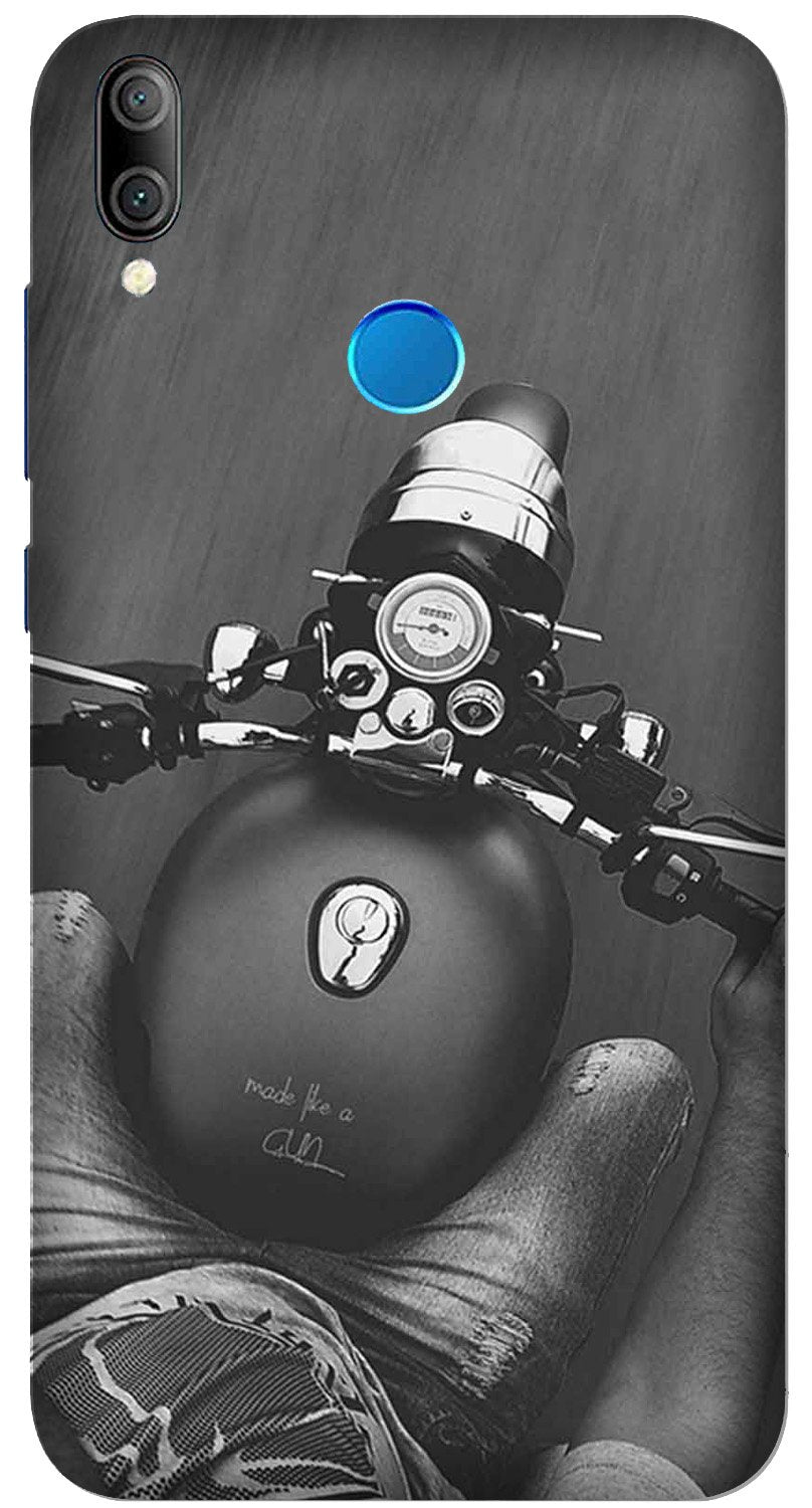 Royal Enfield Mobile Back Case for Galaxy A8 Star (Design - 382)