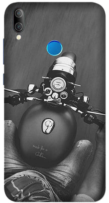 Royal Enfield Mobile Back Case for Realme 3i  (Design - 382)