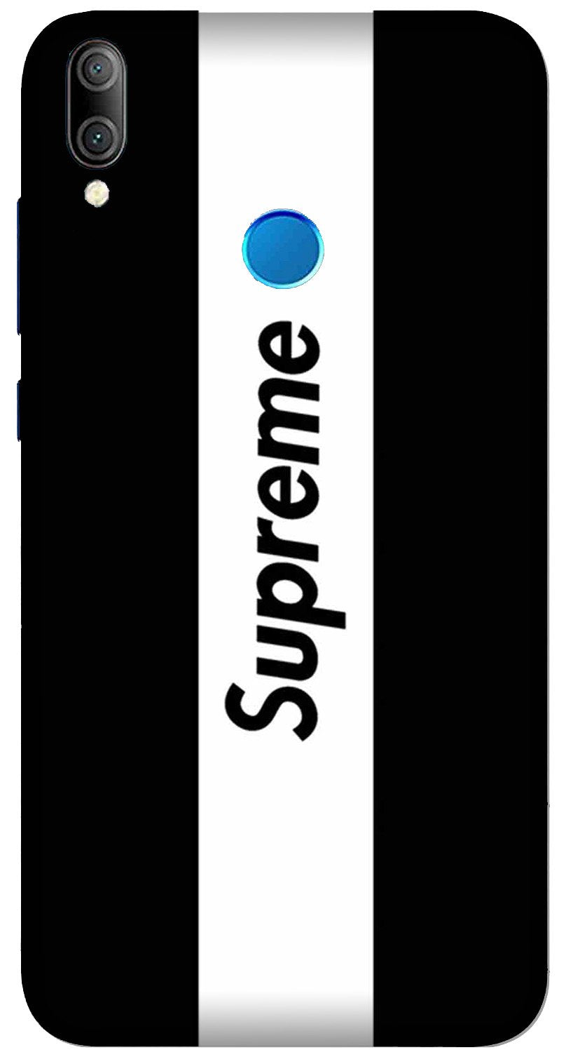 Supreme Mobile Back Case for Realme 3 Pro  (Design - 388)
