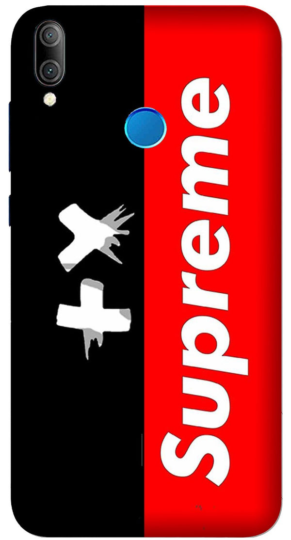 Supreme Mobile Back Case for Realme 3i  (Design - 389)