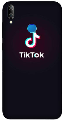 Tiktok Mobile Back Case for Realme 3 Pro  (Design - 396)