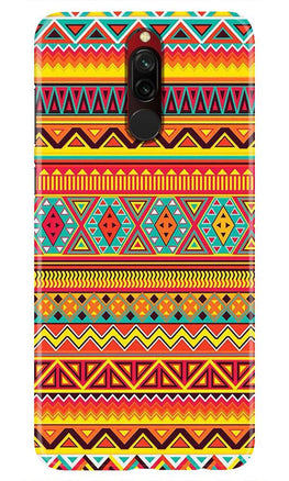 Zigzag line pattern Case for Xiaomi Redmi 8