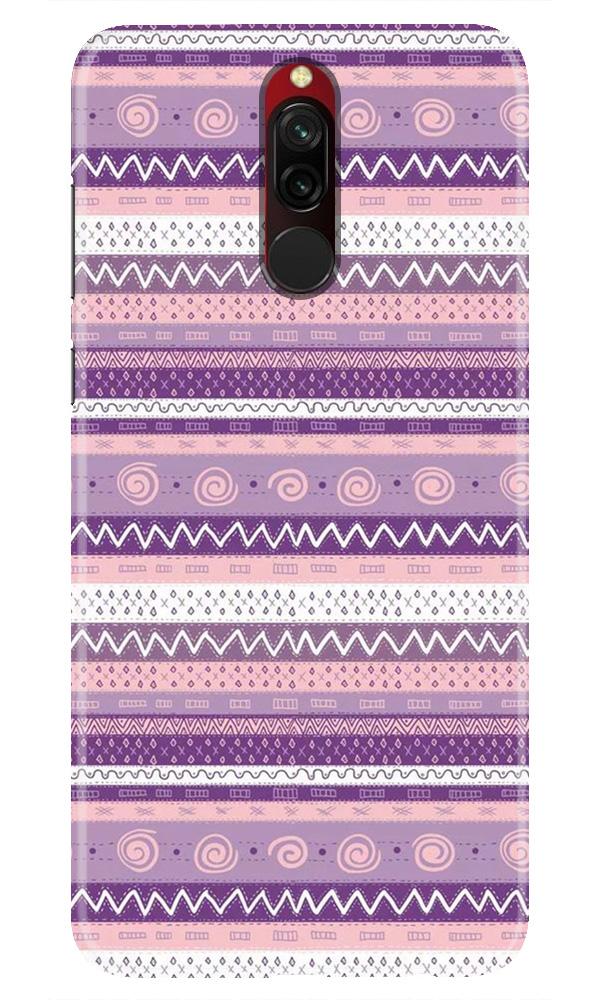 Zigzag line pattern3 Case for Xiaomi Redmi 8