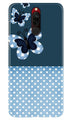 White dots Butterfly Case for Xiaomi Redmi 8