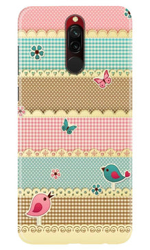 Gift paper Mobile Back Case for Xiaomi Redmi 8 (Design - 38)