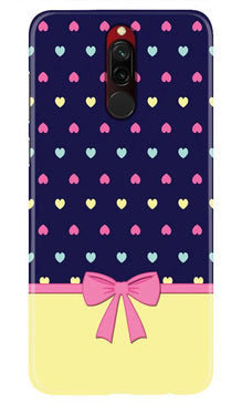Gift Wrap5 Mobile Back Case for Xiaomi Redmi 8 (Design - 40)