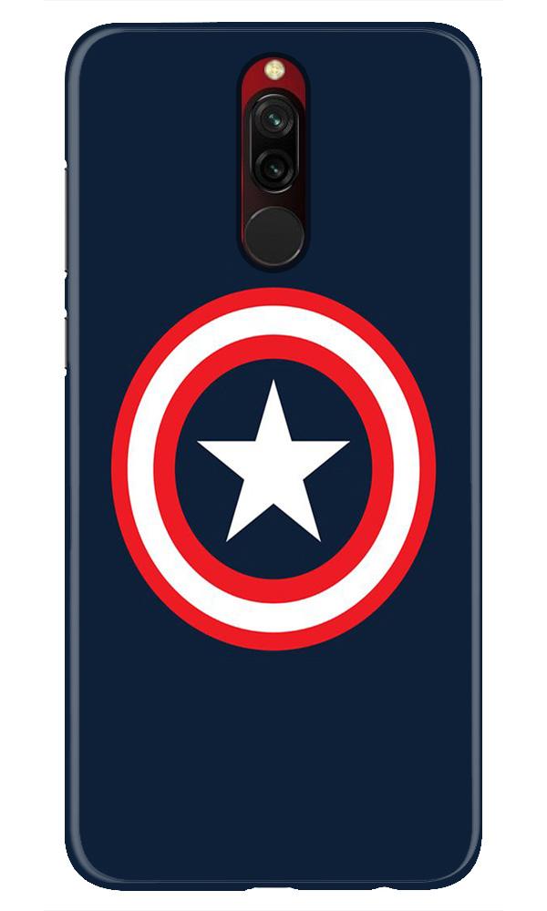 Captain America Case for Xiaomi Redmi 8