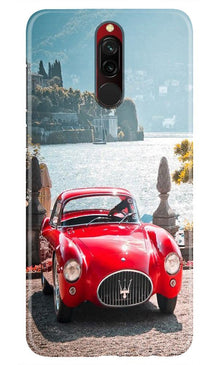 Vintage Car Mobile Back Case for Xiaomi Redmi 8 (Design - 51)