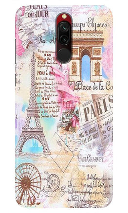 Paris Eiftel Tower Case for Xiaomi Redmi 8