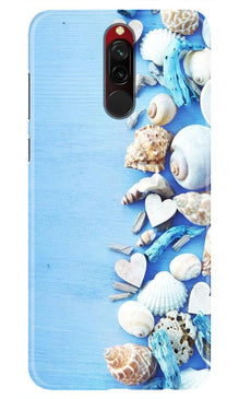 Sea Shells2 Mobile Back Case for Xiaomi Redmi 8 (Design - 64)