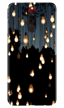 Party Bulb Mobile Back Case for Xiaomi Redmi 8 (Design - 72)