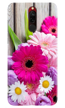 Coloful Daisy2 Mobile Back Case for Xiaomi Redmi 8 (Design - 76)