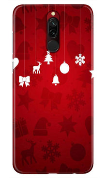 Christmas Mobile Back Case for Xiaomi Redmi 8 (Design - 78)