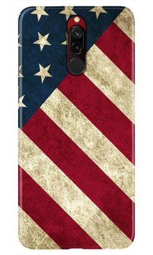 America Mobile Back Case for Xiaomi Redmi 8 (Design - 79)
