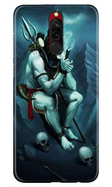 Lord Shiva Mahakal2 Mobile Back Case for Xiaomi Redmi 8 (Design - 98)