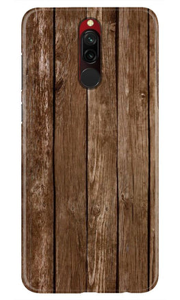 Wooden Look Case for Xiaomi Redmi 8(Design - 112)