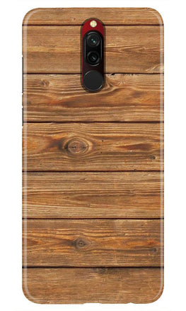 Wooden Look Case for Xiaomi Redmi 8(Design - 113)