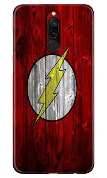 Flash Superhero Mobile Back Case for Xiaomi Redmi 8  (Design - 116)
