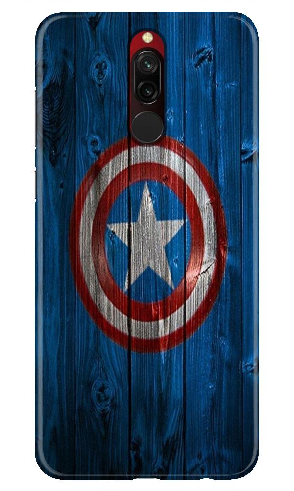 Captain America Superhero Case for Xiaomi Redmi 8  (Design - 118)