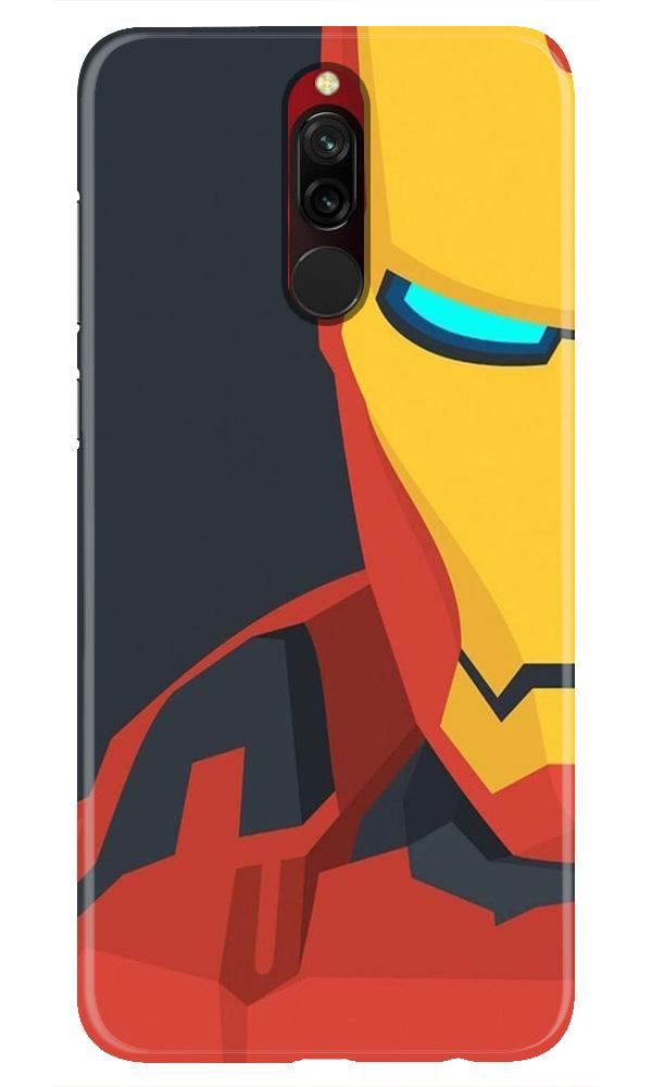 Iron Man Superhero Case for Xiaomi Redmi 8  (Design - 120)