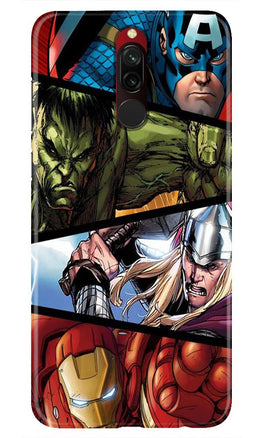 Avengers Superhero Case for Xiaomi Redmi 8(Design - 124)