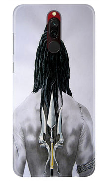 Lord Shiva Mobile Back Case for Xiaomi Redmi 8  (Design - 135)