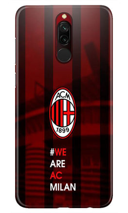 AC Milan Case for Xiaomi Redmi 8(Design - 155)