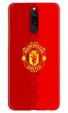 Manchester United Mobile Back Case for Xiaomi Redmi 8  (Design - 157)