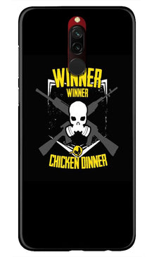 Winner Winner Chicken Dinner Mobile Back Case for Xiaomi Redmi 8  (Design - 178)
