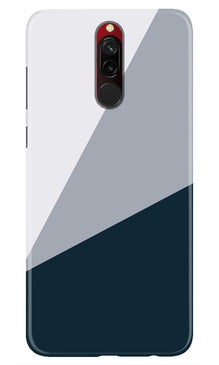 Blue Shade Mobile Back Case for Xiaomi Redmi 8 (Design - 182)