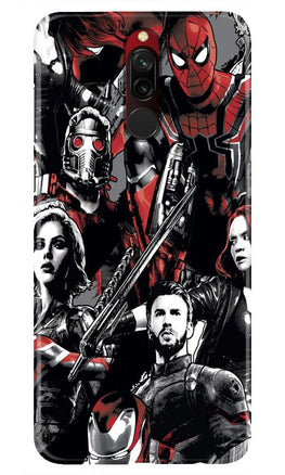 Avengers Case for Xiaomi Redmi 8 (Design - 190)
