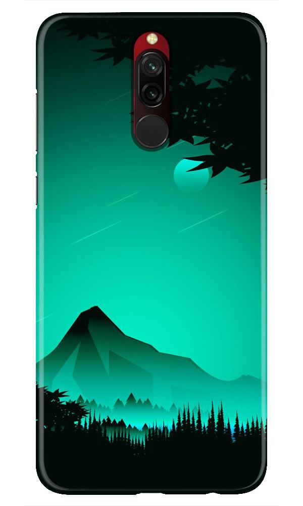 Moon Mountain Case for Xiaomi Redmi 8 (Design - 204)