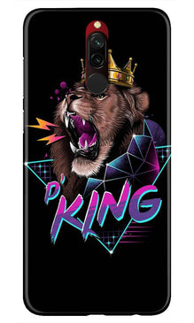 Lion King Mobile Back Case for Xiaomi Redmi 8 (Design - 219)