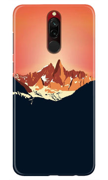 Mountains Mobile Back Case for Xiaomi Redmi 8 (Design - 227)