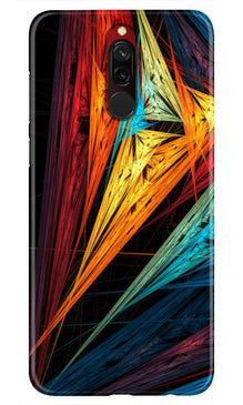 Modern Art Mobile Back Case for Xiaomi Redmi 8 (Design - 229)