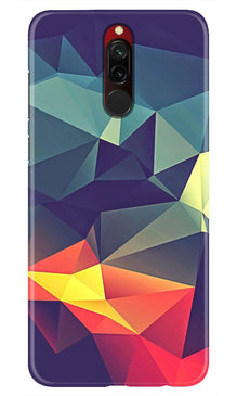 Modern Art Mobile Back Case for Xiaomi Redmi 8 (Design - 232)