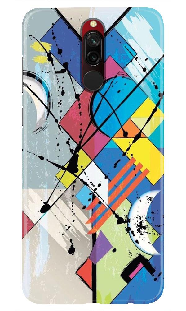 Modern Art Case for Xiaomi Redmi 8 (Design No. 235)