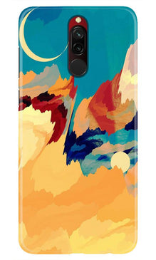Modern Art Mobile Back Case for Xiaomi Redmi 8 (Design - 236)