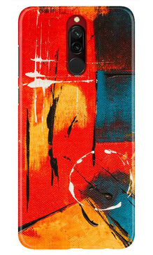 Modern Art Mobile Back Case for Xiaomi Redmi 8 (Design - 239)