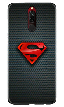 Superman Mobile Back Case for Xiaomi Redmi 8 (Design - 247)