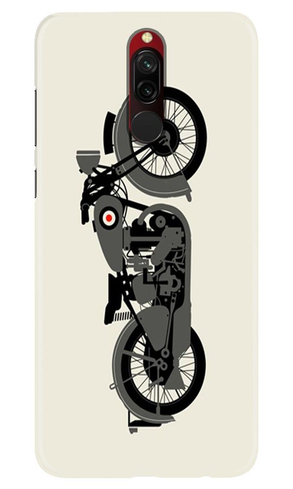 MotorCycle Case for Xiaomi Redmi 8 (Design No. 259)