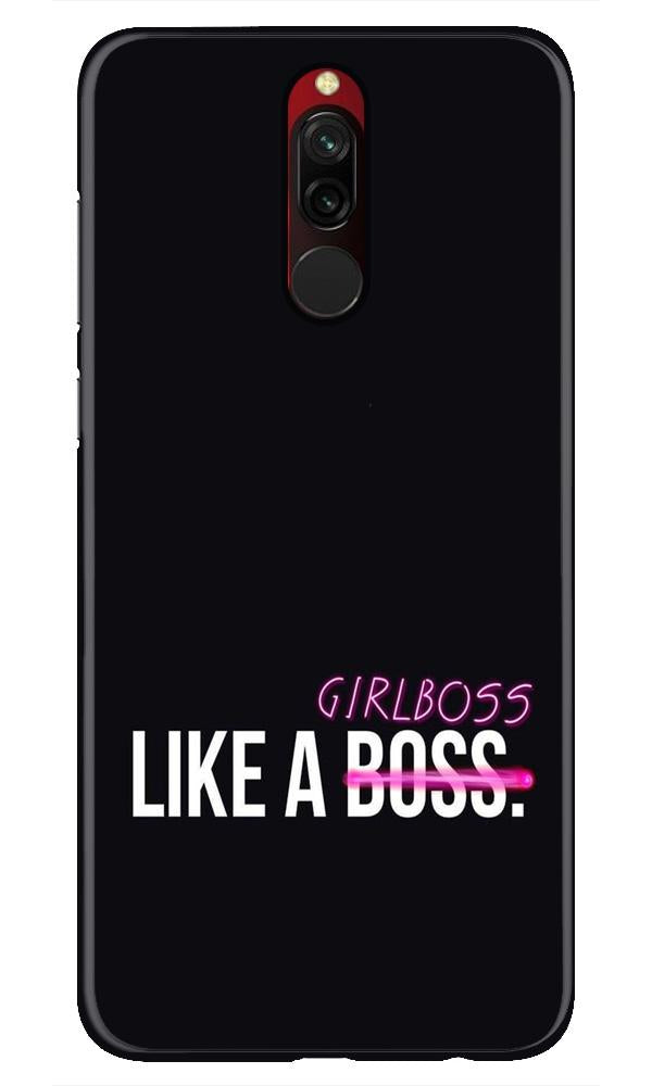 Like a Girl Boss Case for Xiaomi Redmi 8 (Design No. 265)