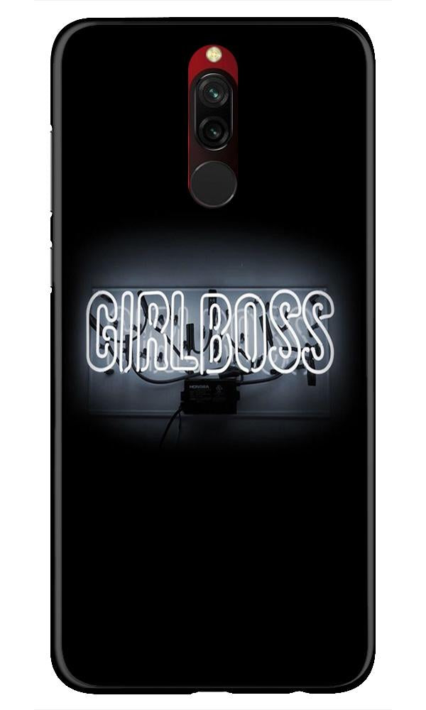 Girl Boss Black Case for Xiaomi Redmi 8 (Design No. 268)