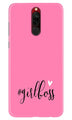 Girl Boss Pink Case for Xiaomi Redmi 8 (Design No. 269)
