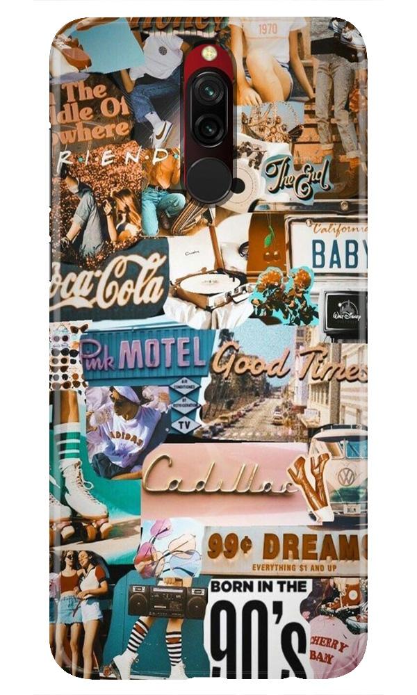 Vintage Design Case for Xiaomi Redmi 8 (Design No. 284)